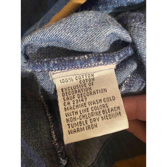 Talbots Women's Blue Lightweight Denim Jacket Size‎ S/P - Picture 4 of 5